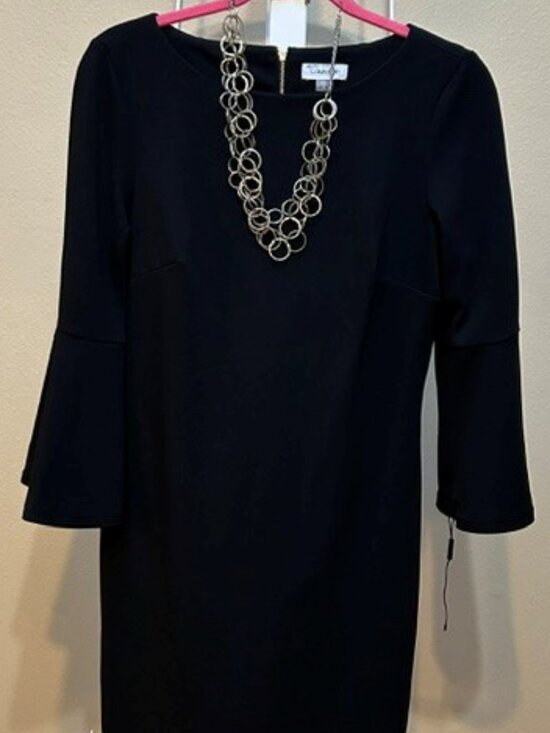 Calvin Klein Dresses & Skirts - Calvin Klein NEW little black dress SZ 10